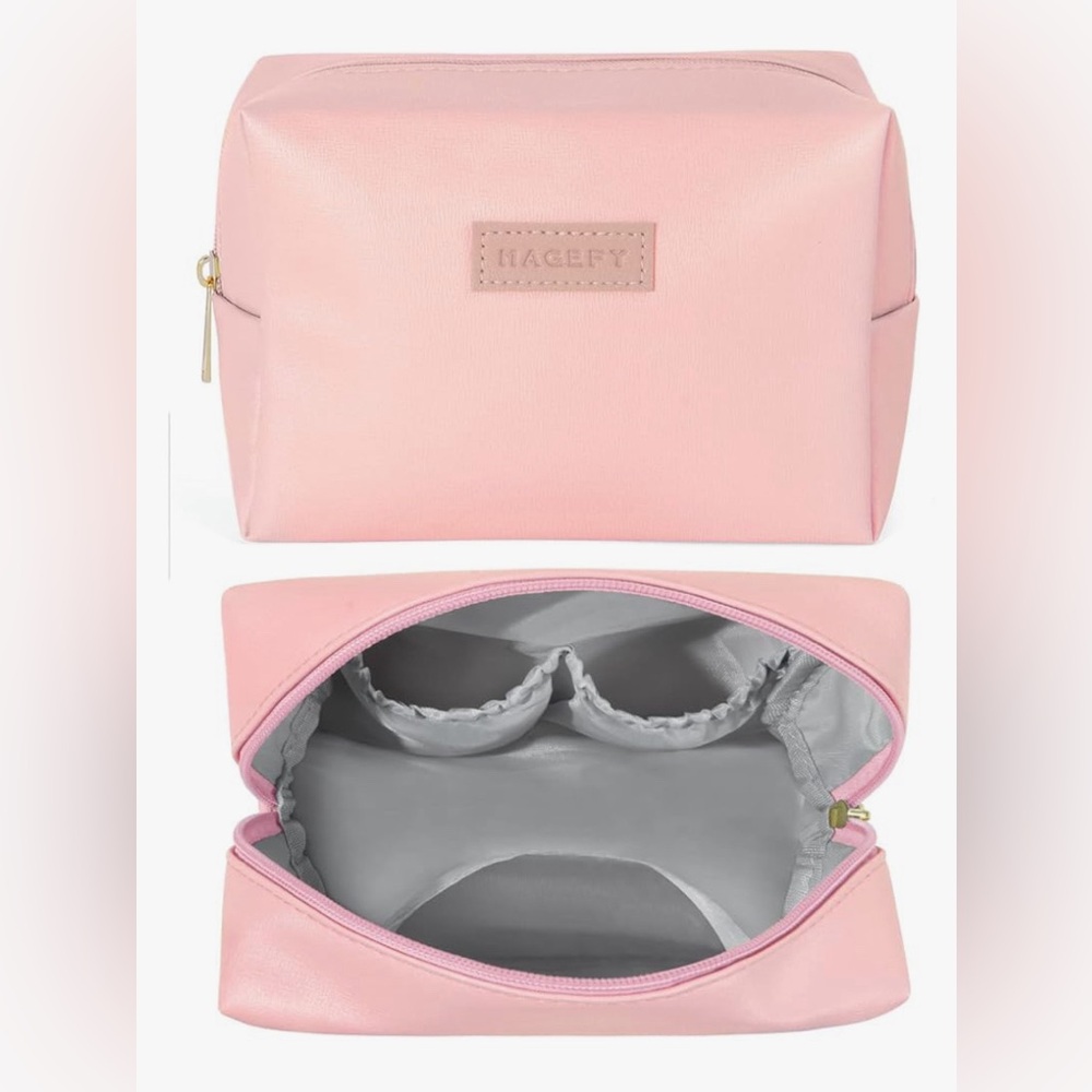 MAGEFY Makeup Bag Cosmetic Bags for Women Makeup Pouch Travel Makeup Bag